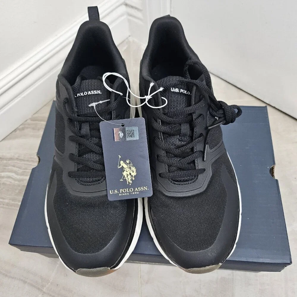New U.S. Polo Assn. Tread Women's Gum Rener Golden Black Athletic Shoes Size 10 - Picture 9 of 9